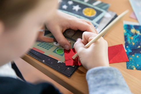 TIGER TRIBE - Foil Art - Space Adventures